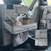 Auto-Aufbewahrungstasche Sitzrücken-Tasche Auto-Tasche Rücksitz-Getränkehalter Schmutzfänger sogar kleine Gegenstände im Auto ordentlich Tisch-Tuch Rücksitz-Getränkehalter