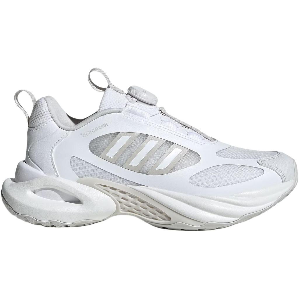 adidas Climacool Vento 4.0 Abrasion Resistant Low Top Kids' Running Shoes White/Crystal White/Light Gray JS4062