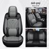 Universal Nappa Leather Car Seat Cushion and Cover - All-Season Full Surround Design