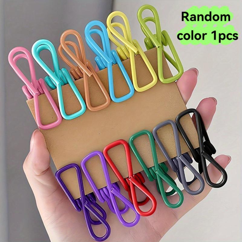 

1PC Portable Sealing Clip,Kitchen Storage Food Snack Seal Sealing Bag Clips Portable Sealer Clamp Metal Tool Kitchen Accessories