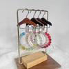 Stainless Steel Clips Nail Showing Shelf Acrylic Mini Wooden Hangers  Nail Art Shop