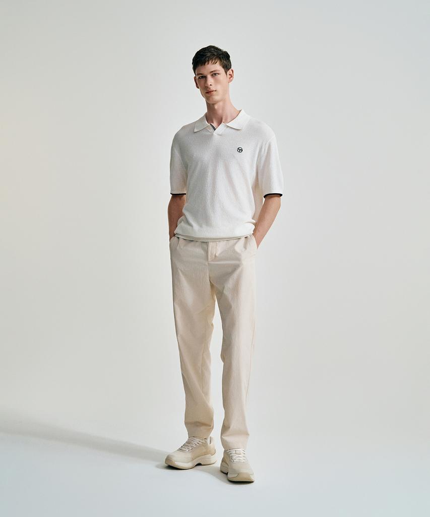 SERGIO TACCHINI M Cotton-Like Woven Comfort Fit Pants