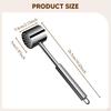 Meat Tenderizer Tool Chicken Double Sided Cooking Mallet Tenderizing for Preparing Shrimp