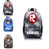 Roblox Pattern Kids Schoolbag Backpack With Starry Background And Large Capacity