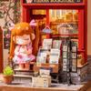 ROBOTIME Rolife 3D Puzzles Vienna Bookstore DIY Miniature House DG183