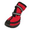 Dog Hiking Shoes Rubber Waterproof Slip Resistance Summer Breathable Adjustable Reflective Pet Paw Protectors for Outdoor