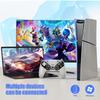 Bezprzewodowy Kontroler z Oświetleniem RGB dla Konsoli PS5/Playstation 5 Pro/Slim/PC z Kontrolerami do Gier i Ha