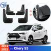 Durable ABS Mud Flaps For Chery S3 2014- 2015 2016 2017 2018    Splash Guards Mudguards Fender Car Accessories
