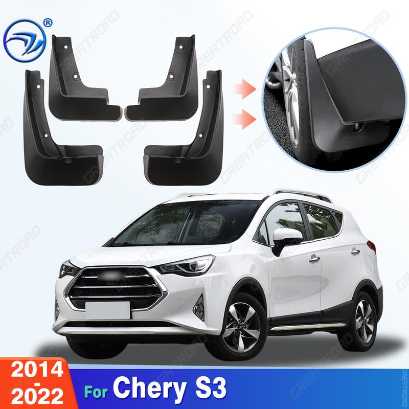 

Прочные ABS-крылья грязезащитные для Chery S3 2014- 2015 2016 2017 2018 Брызговики Грязезащитные Фендеры Автомобильные Аксессуары 2014-2022