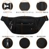 HOUSMART Waist Pouch for Men and Running Pouch with YKK Large Fits Digital iPad Mini iPhone 7 and Water Perfect for and 4 Lightweight Women, Zipper,