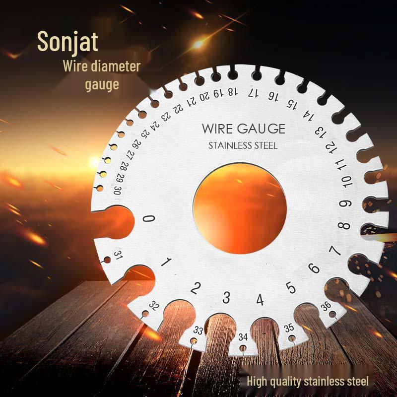 Stainless Steel Wire Gauge and Weld Inspection Ruler