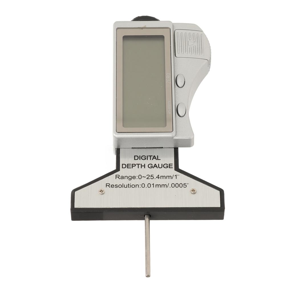 Digital Tire Depth Gauge Accurate Zeroable Car Tyre Meter Measurer Tool 0?25.4mm