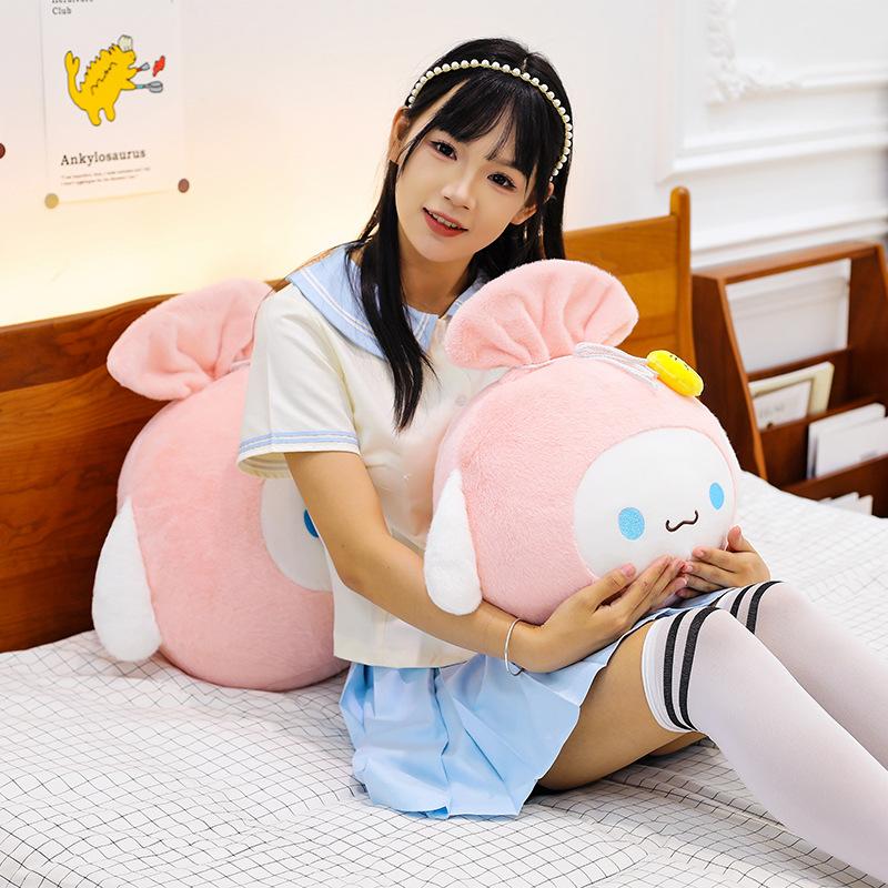 Cute Merlot bag plush toy for girlfriend birthday gift sleeping pillow car sofa cushion