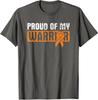 Proud Of My Warrior Kidney Cancer Awareness Retro Unisex T-Shirt