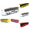 Exquisite 150 Diecast Metal Alloy Bus Toy For Kids With Openable Doors Music Light