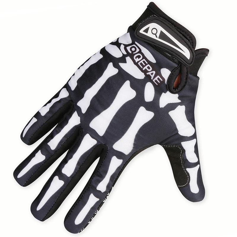 Versatile Adult Cycling Gloves For Winter Motorcycle Use With Comfortable Stretch Fabric