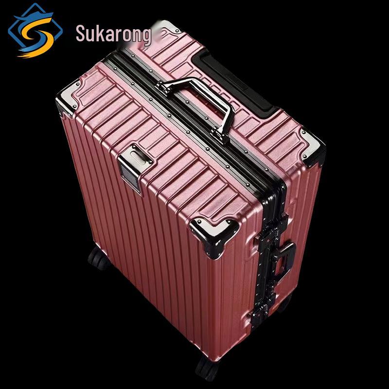 Sukalong Unisex Aluminum Frame Universal Wheel Luggage 20 Inches