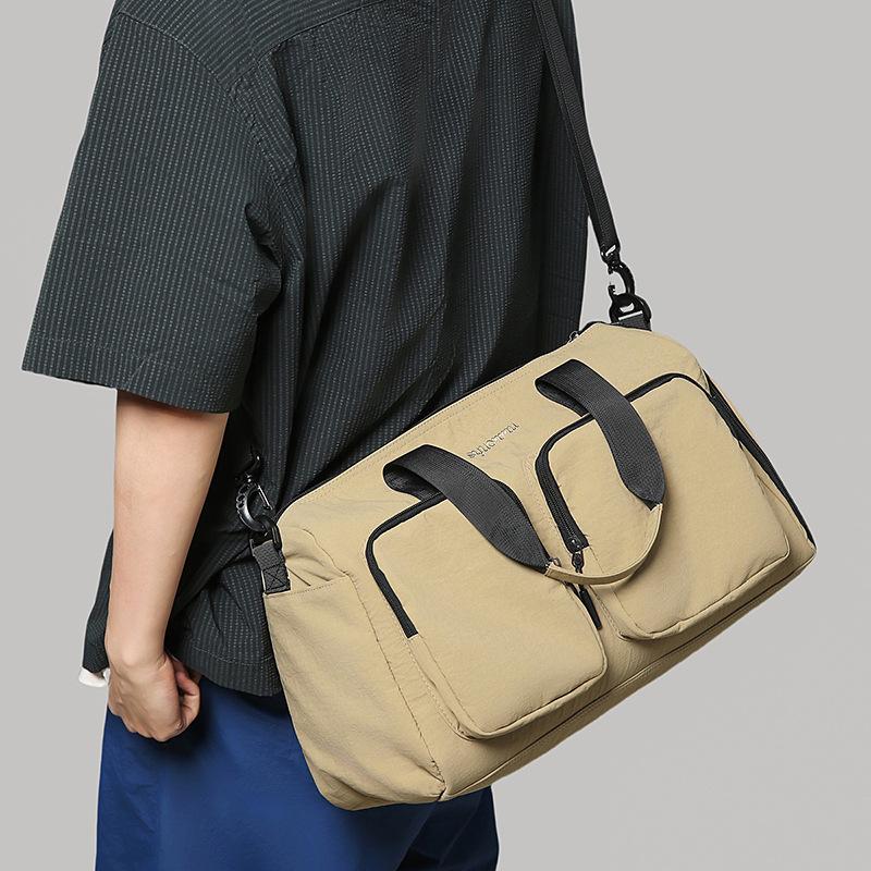 Portable independent bag, leisure travel bag, female messenger, large-capacity sports fitness bag, multi-pocket storage, luggage bag.