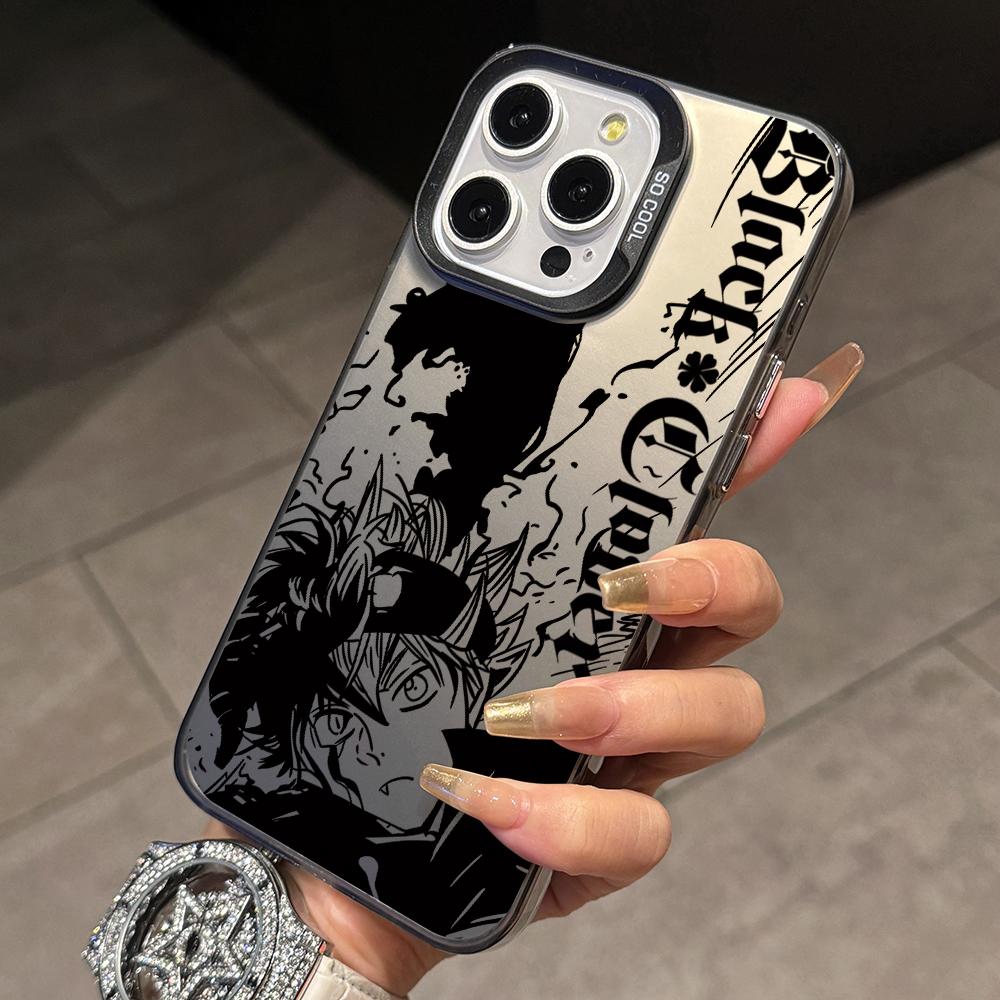 Anime Blacks Clovers Phone Case for Samsung Galaxy S26 S25 S24 S23 S22 S21 S20 Note20 FE Ultra Edge Plus 4G 5G Anti Fall Matte