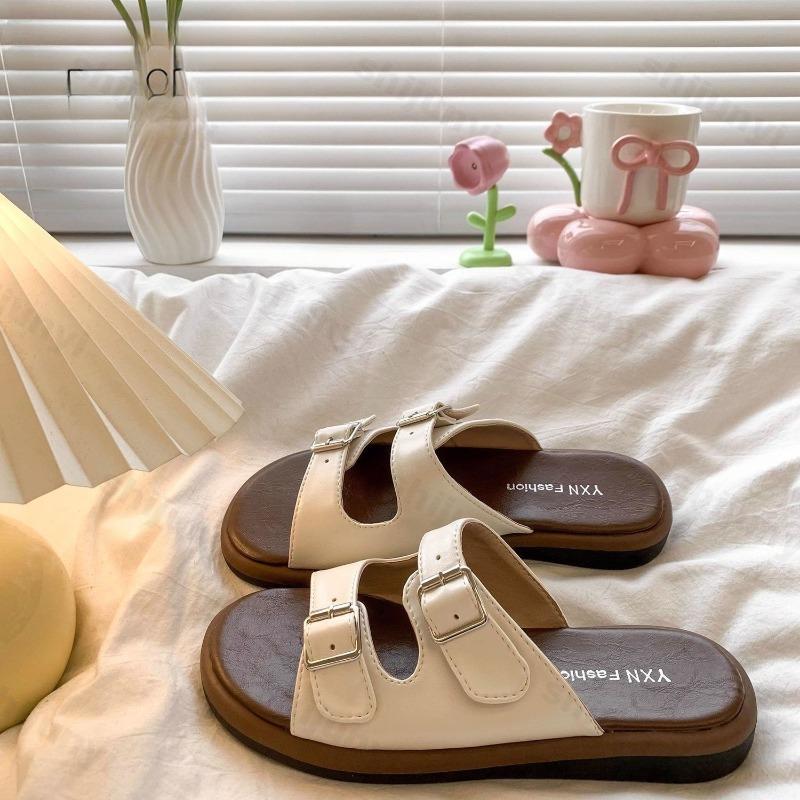 Fashion Summer Women Slippers 2025 Luxury Shoes Female Beach Platform Casual Slippers Soft Fashion Leisure Flat Shoe Sandalias De Mujer