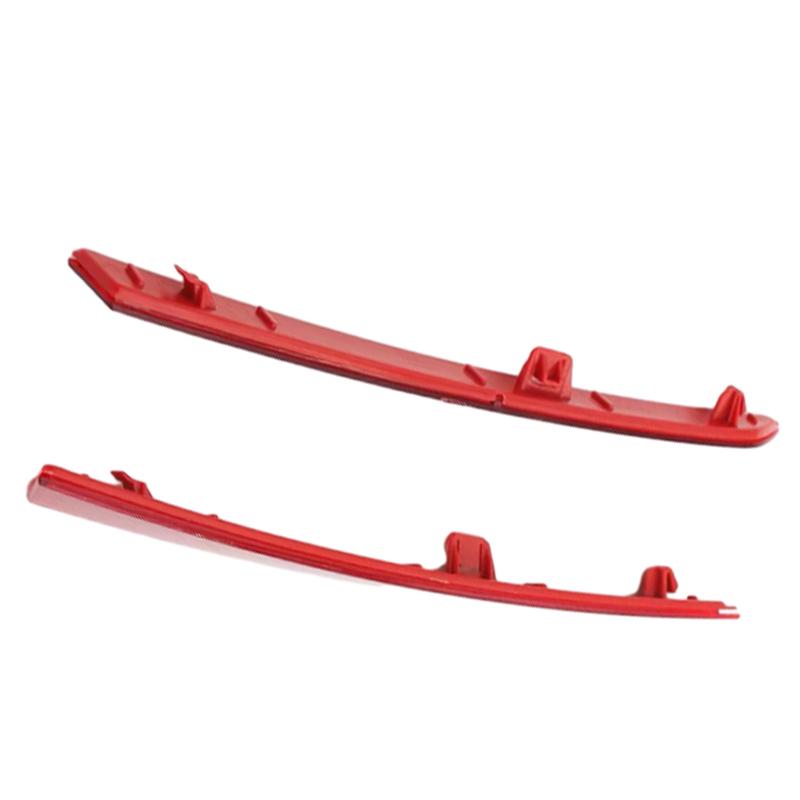 2pc Rear Bumper Reflectors For BMW F30 F31 3-Series Sedan Touring M Sport Aerodynamics package 2012-2017 63147847165 63147847166