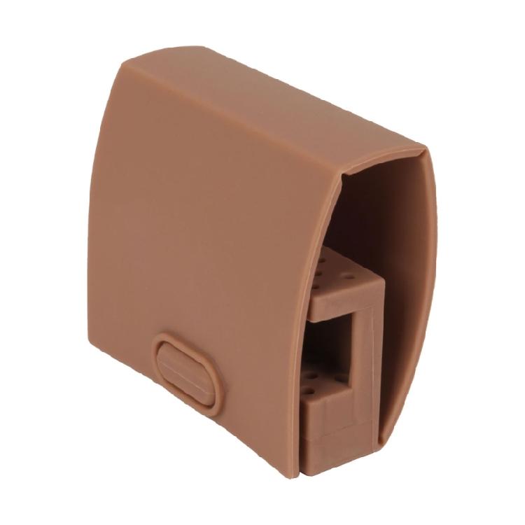 Practical Silicone Nail Drill Bit Storage Solution Compact And Stylish Nail Bit Holder For Efficient Tool Management
