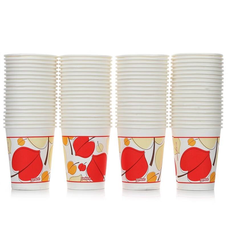 Yekee Disposable Leak-Proof Paper Cups
