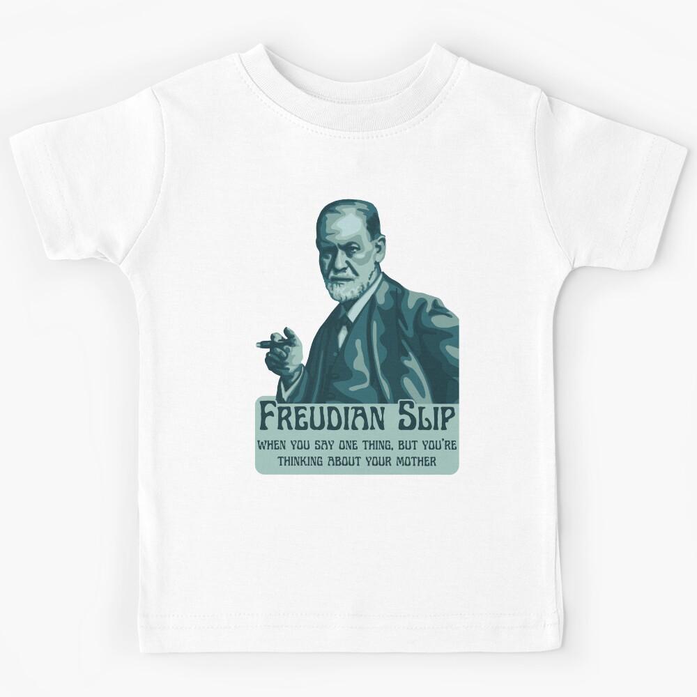 Freudian Slip Portrait Kids T-Shirt 140
