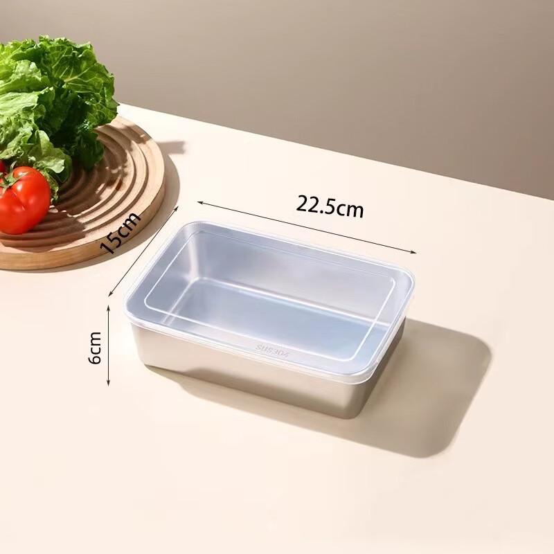 Diruien Stainless Steel Stackable Food Storage and Baking Pans