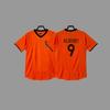 Retro jersey, football jersey, classic nostalgic replica Thai jersey, game training jersey, short-sleeved sportswear.