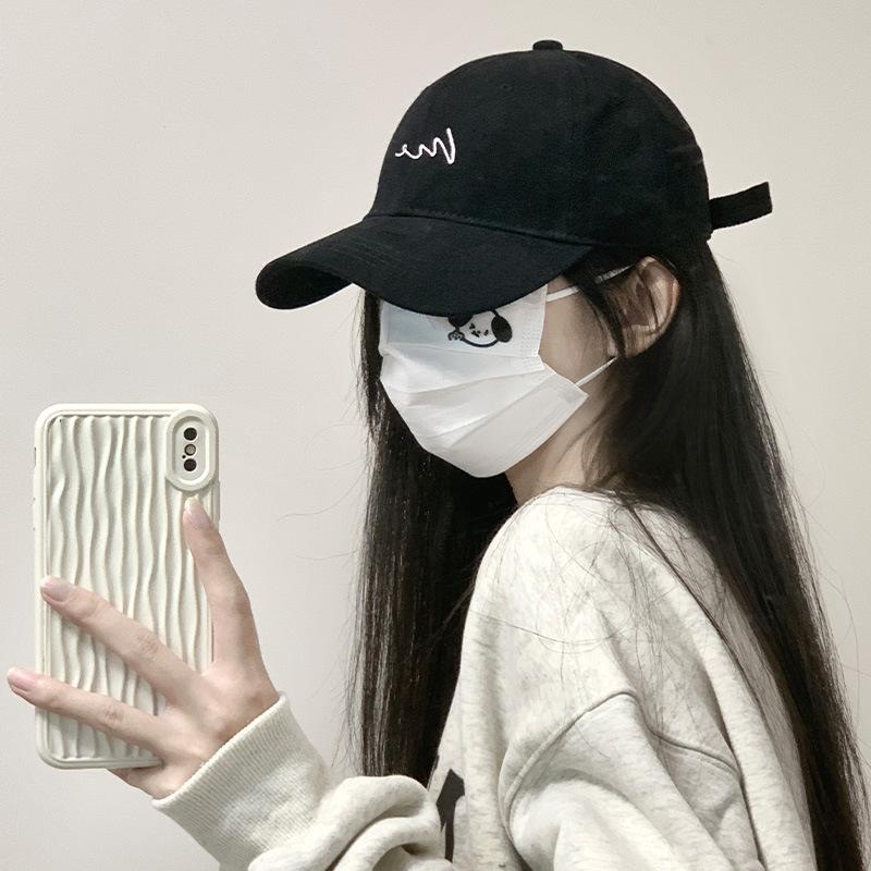 Spring And Summer Baseball Cap For Women, Large Head Circumference, Small Face, Wide Brim, Deep Top Cap, Men'S Sunscreen Cap