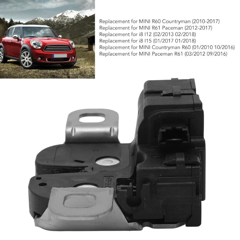 Car Rear Hatch Lid Liftgate Tailgate Latch Lock Actuator Trunk Luggage Motor Repair Part Compatible for MINI 51249802312