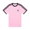 adidas T-shirt da Donna a Maniche Corte con Logo a Strisce e Girocollo Slim Fit Originals KC4714