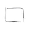 2pcs Chrome Rear Fog Lamp Cover Trim Treatment for Subaru Crosstrek XV 2018-
