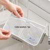 1pc-Refrigerator Storage Mesh Bag Hanging Household Classification Storage Bag Double Compartment  Storage Hanging Bag