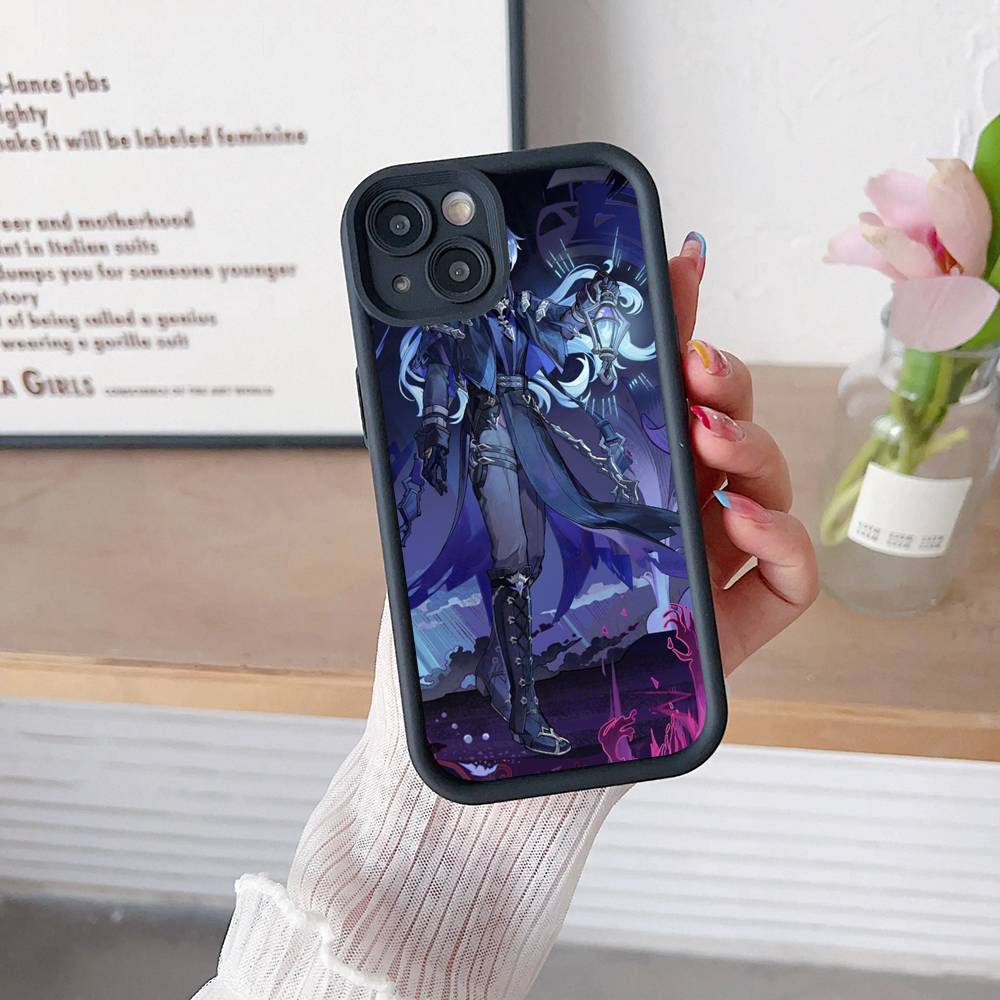 Genshin Impact Flins For IPhone 17 16 15 14 13 12 11 Pro Max Plus Phone Case Covers iPhone 15pro max