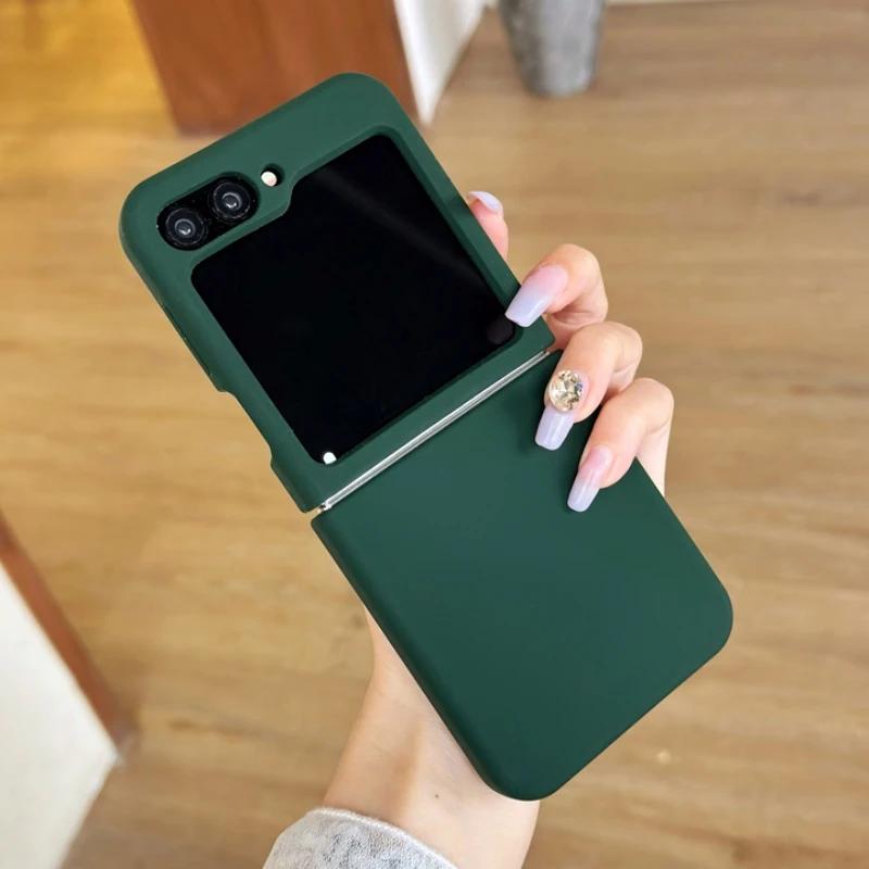 

Для Samsung Z Flip 6 флуоресцентний кольоровий рідкий силіконовий чохол для Z Flip 5 6 ударостійкий матовий бампер для Galaxy ZFlip6 Candy Cover For Samsung Z Flip 5