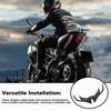 Motorcycle Aerodynamic Winglets Sturdy Motorcycle Wing & Winglets Enhance Stability Motorcycle Air Deflector Powersports Body