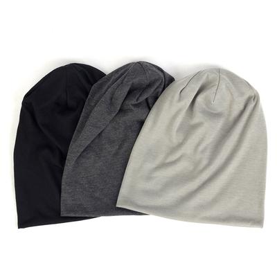 1pc Color Double-layer Brimless Casual Skull Hats for Men and Women,outdoor Leisure Pullover Knitted Hats for Autumn and Winter