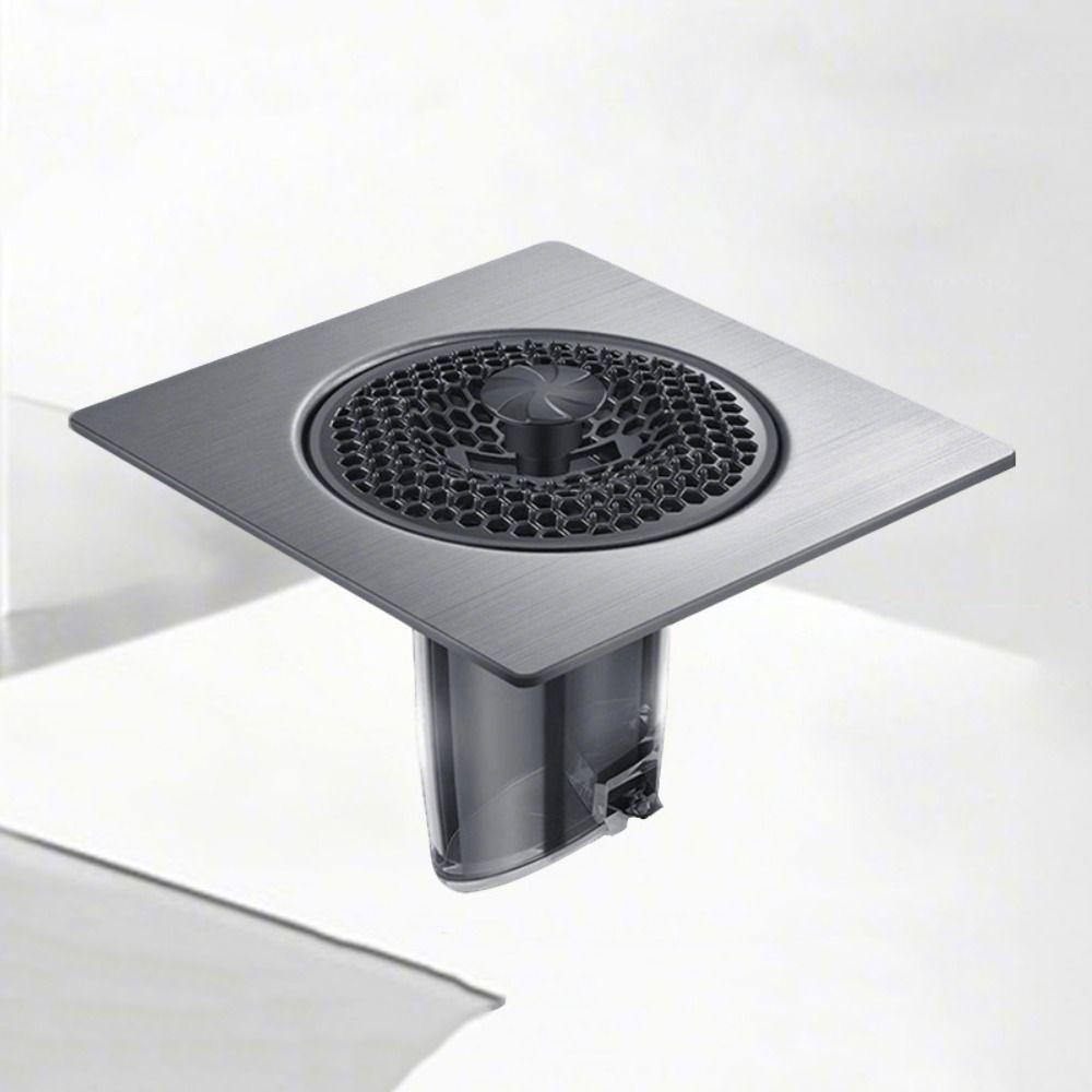 Removable Stainless Steel Floor Drain Fast Drainage Backflow Preventer Valve  Hair Strainer