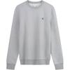 Sweatshirt Décontracté à Col Rond et Manches Longues Lettre Brodée Couleur Unie Homme sweatshirt Gris Coco 40QM430-CVP