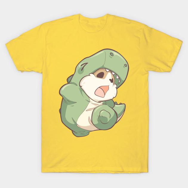 

Men Black Print T-shirt Dino Tori No-Cut Transfer Paper Print Cotton Tshirt S жовтий