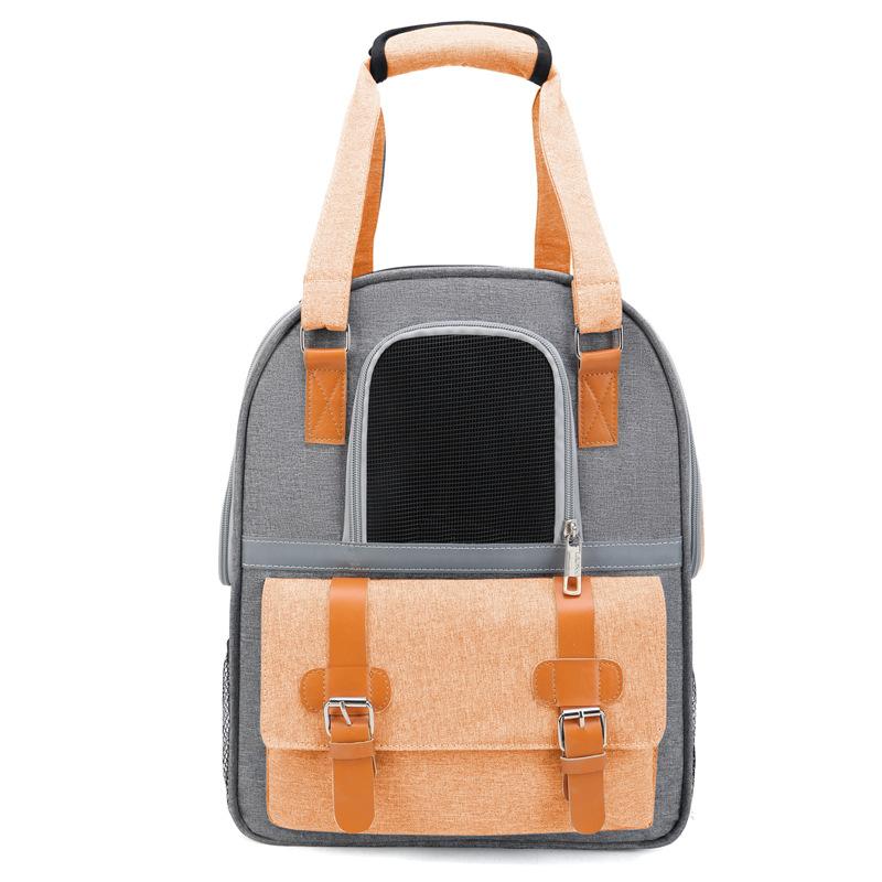 Pet bag, portable large-capacity backpack for going out, breathable backpack for cats and dogs