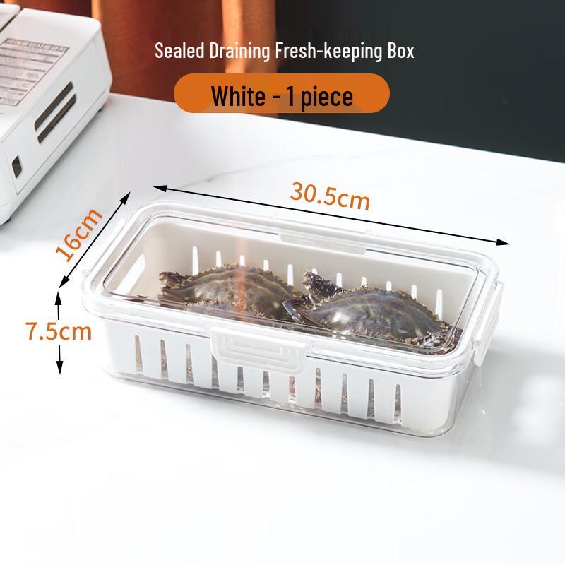 ZISIZ Drainable Food Storage Box