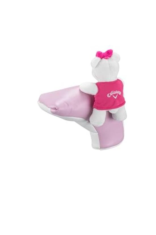 ODYSSEY Putter Head Cover BEAR BLADE WHT SS 24 (Pin Type) White Ladies