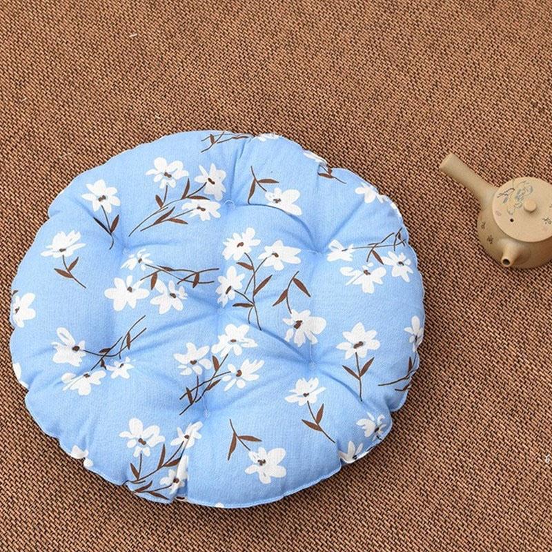 Luxurious Round Cushion Patio Tatami Meditation Mat Seat Pillow With Soft Touch Feeling