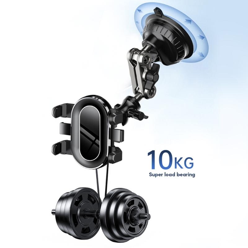 Universal Phone Mount for Car Center Console Stack Super Adsorption Holder On-board Suck Support Clamp Bracket Hand-Free