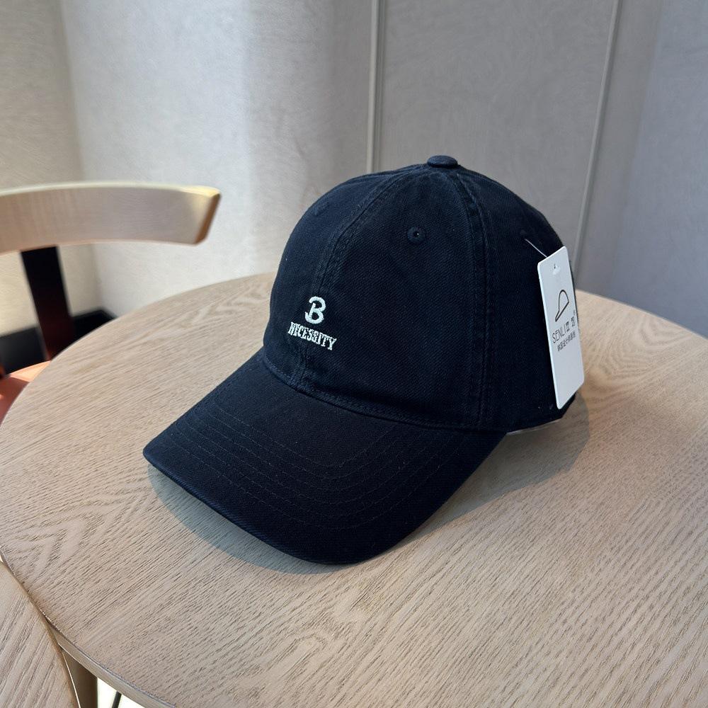 Designer original Sen Li deep top big head baseball cap men and women simple and versatile face small sunscreen cap