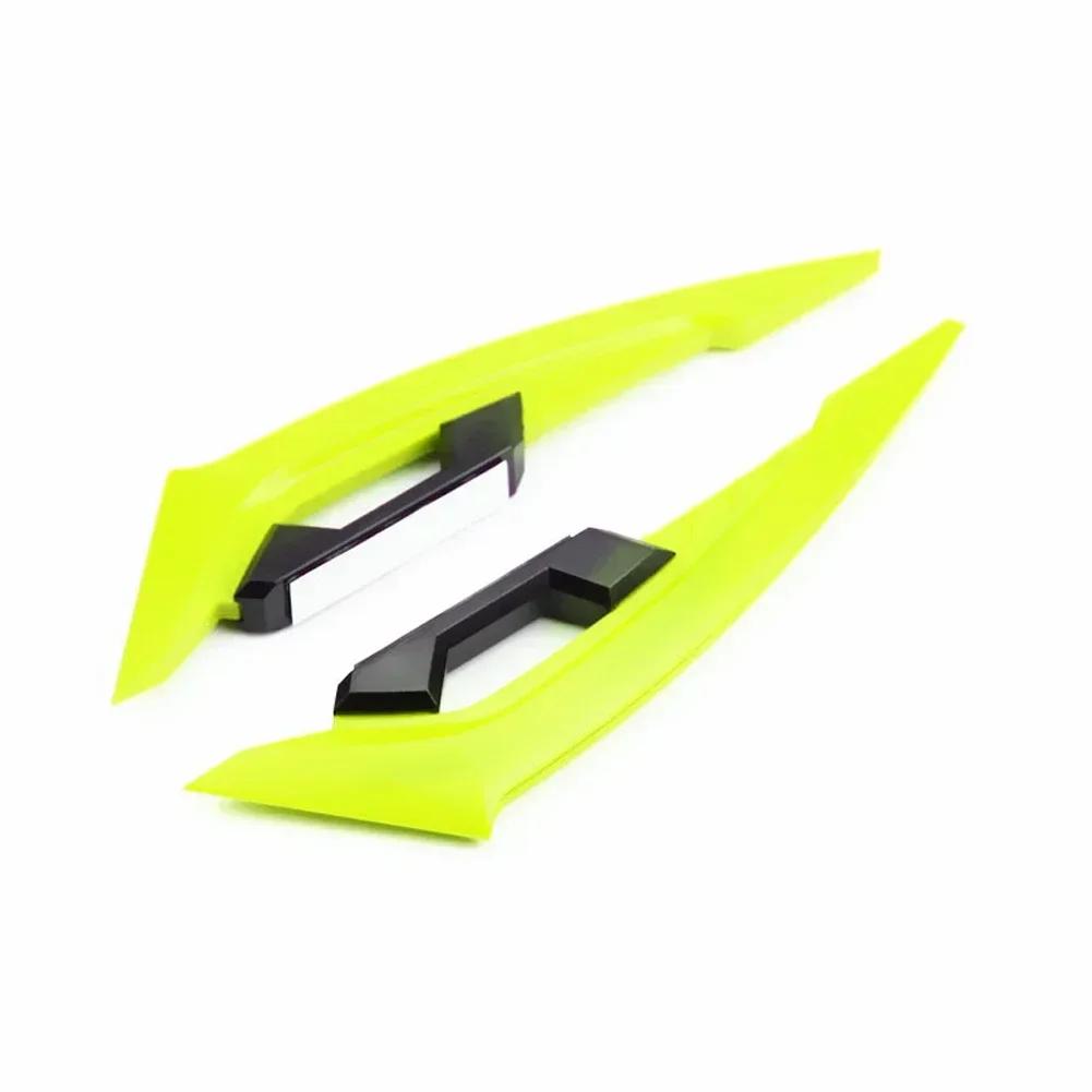 2PCS Motorcycle Front Fairing Winglets Universal Side Spoilers Dynamic Wing Sticker Motorcycle Winglet Aerodynamic