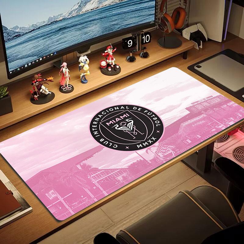Miami CF Mouse Pad, Large Gaming Desk Mat, Non-slip XXL Mousepad for Laptop & Tablet, Mini PC Playmat with Stitched Edges
